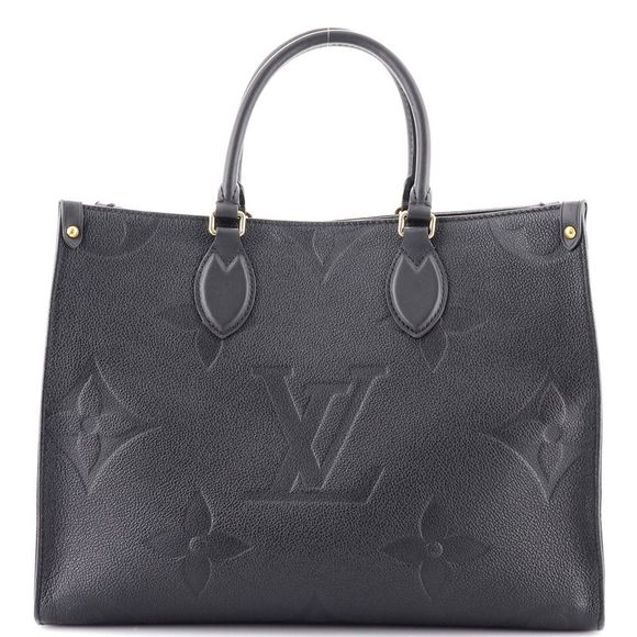 Louis Vuitton OnTheGo Tote Monogram Empreinte Giant MM Black - Picture 3 of 8